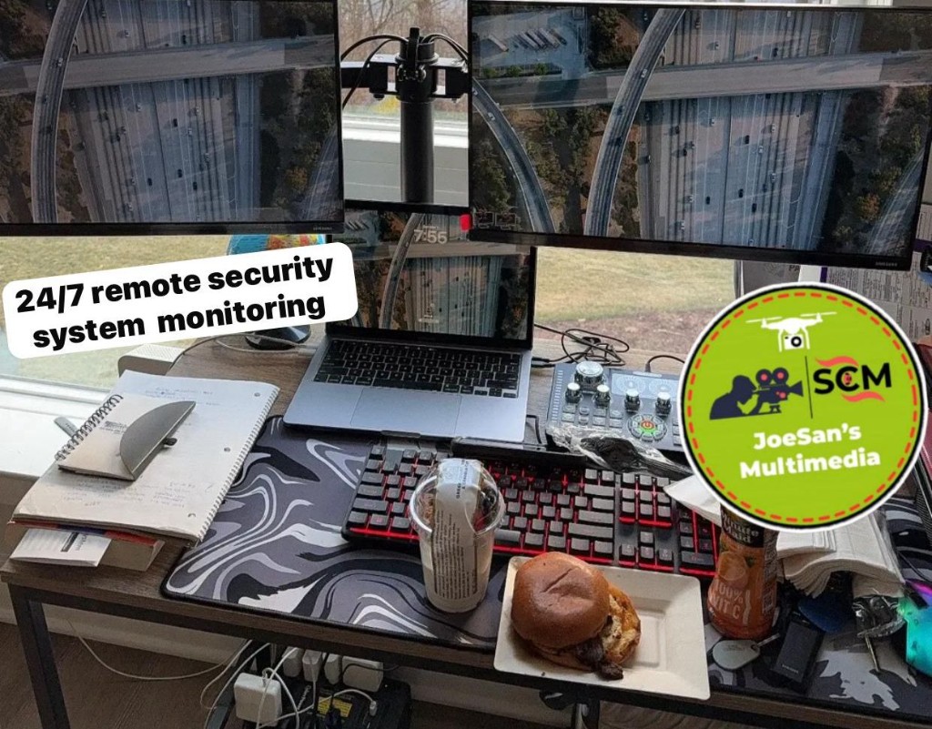 JoeSan's Multimedia team remotely monitoring customer CCTV cameras from our monitoring centre